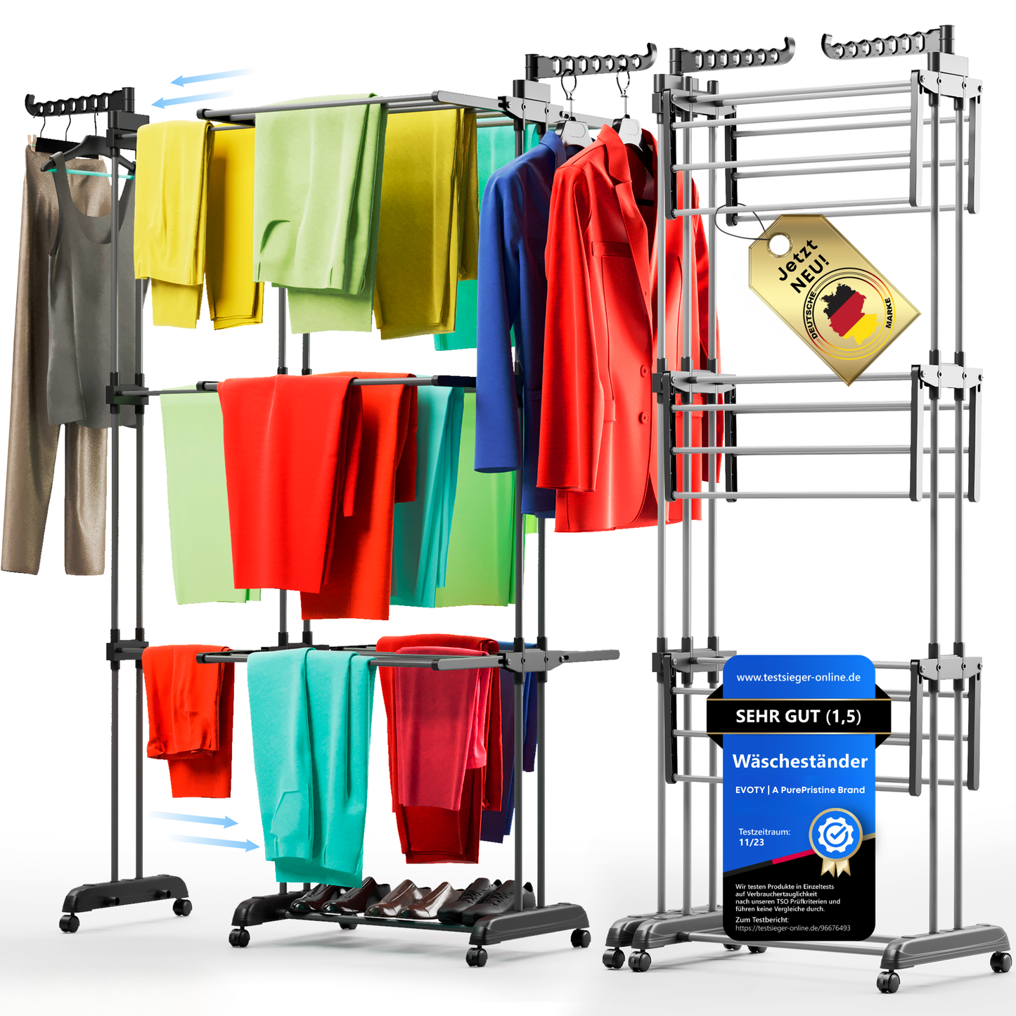 Turmwäscheständer XL